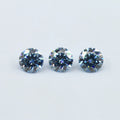 Hot Sale Round Light Sapphire Blue Moissanite Loose Gemstone Moissanite Diamond