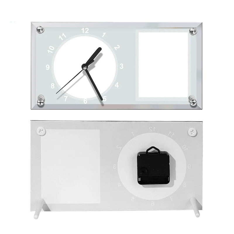 BL-11 Sublimation Glass Photo Frame Manufacturer High Quality Blank Glass Photo Frame Consumables