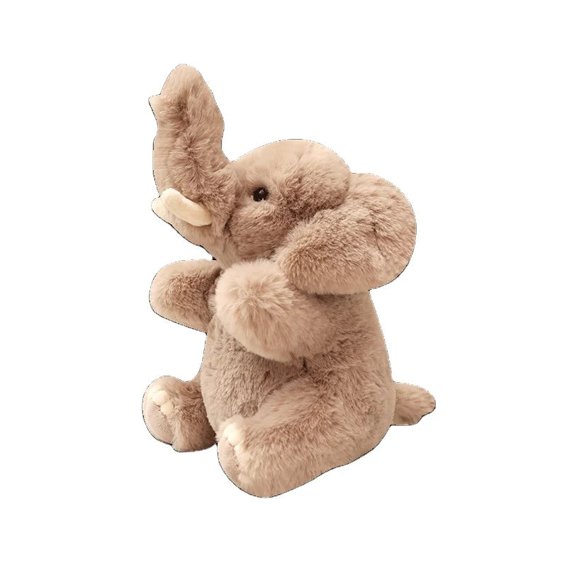 Super Soft Toys Elephant Cuddly Simulation Elephant Plush Toy with Big Ears Adorable Stuffed Elephant Plush Toy Birthday Gift