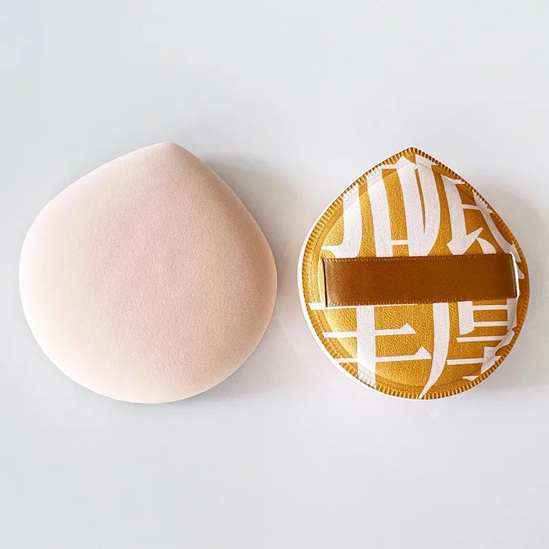 Rubycell Drop-shaped Large Size Makeup Sponge Wet and Dry Both Sides Makeup Sponge XL Marshmallow Cushion Makeup Sponge