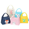 Cartoon Animal Children Waterproof Insulation Food Insulated Lunch Bags Cooler Bag