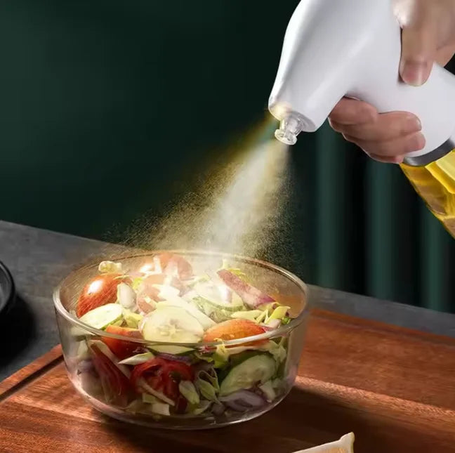 Portable Mini Electric 240ml Plastic Essential Oil Sprayer for Cooking & Barbecue Specialty Tool