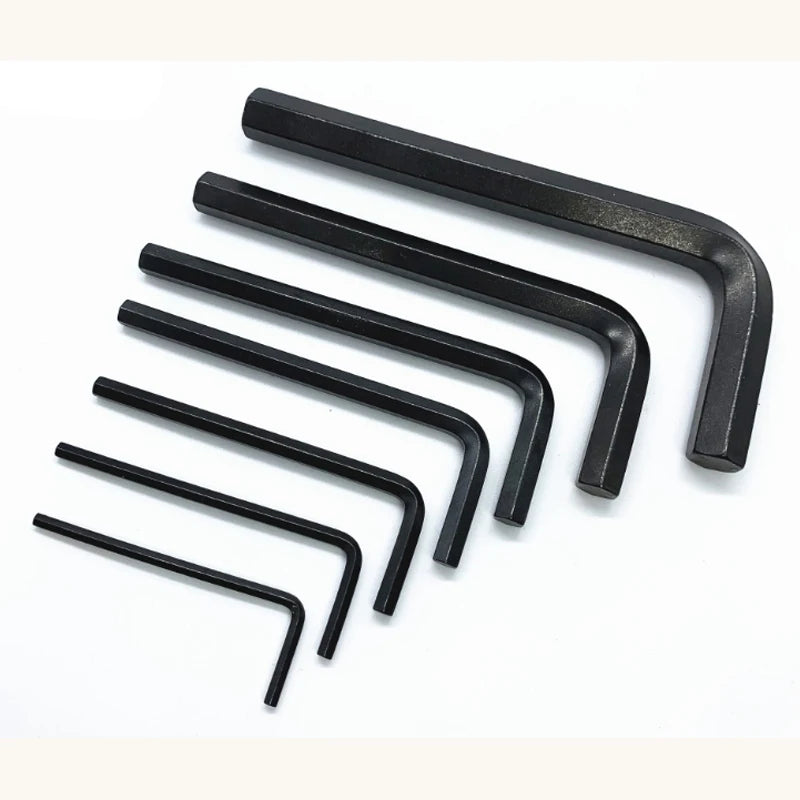 Cheap Price OEM L Type Allen Wrench Set DIY/Industrial Grade Alloy Steel Automotive Repair Hexagon Key Metric Black Oxide Finish