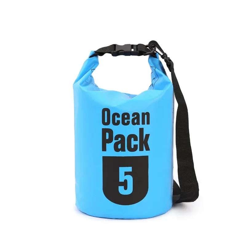 Factory 5L Waterproof Ocean Pack Outdoor Swimming Dry Bag
