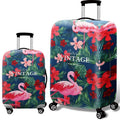 Spandex Material Custom Print Waterproof Suitcase Travel Bag Protector Elastic Luggage Cover