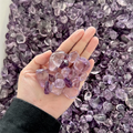 Wholesale Natural Crystal Gravel  Purple Crystal Amethyst Tumbled for Cheap Price