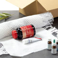 Wholesale 15 Inch Biodegradable Protective Shipping Packaging Cushion White Honeycomb Paper Wrapping