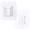 Double Sided Clear Suction Cup Wall-Mounting Hooks Multi-Purpose Sticky Wall Hanger Coats Clothes Bathroom Various Applications