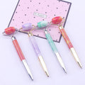 Reginfield Custom Logo Printed Ballpoint Pens Resin Facial Roller Pen Multi Function Massage Ball Pen