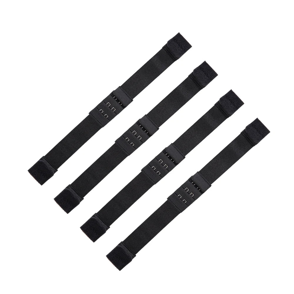AliLeader Wholesale Custom Logo Black Beige Polyester Webbing Adjustable Wig Elastic Band with Metal Buckle for Wigs Making
