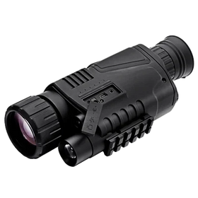 SECOZOOM 8x Digital Night Vision Monocular for 100% Darkness for Hunting