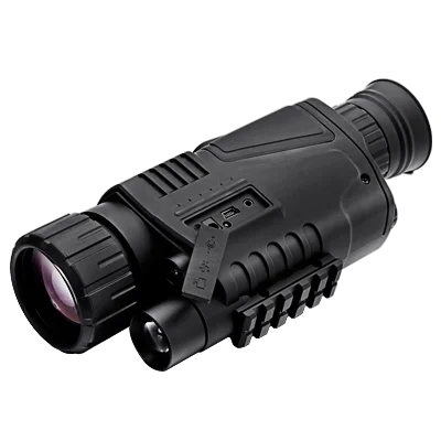 SECOZOOM 8x Digital Night Vision Monocular for 100% Darkness for Hunting