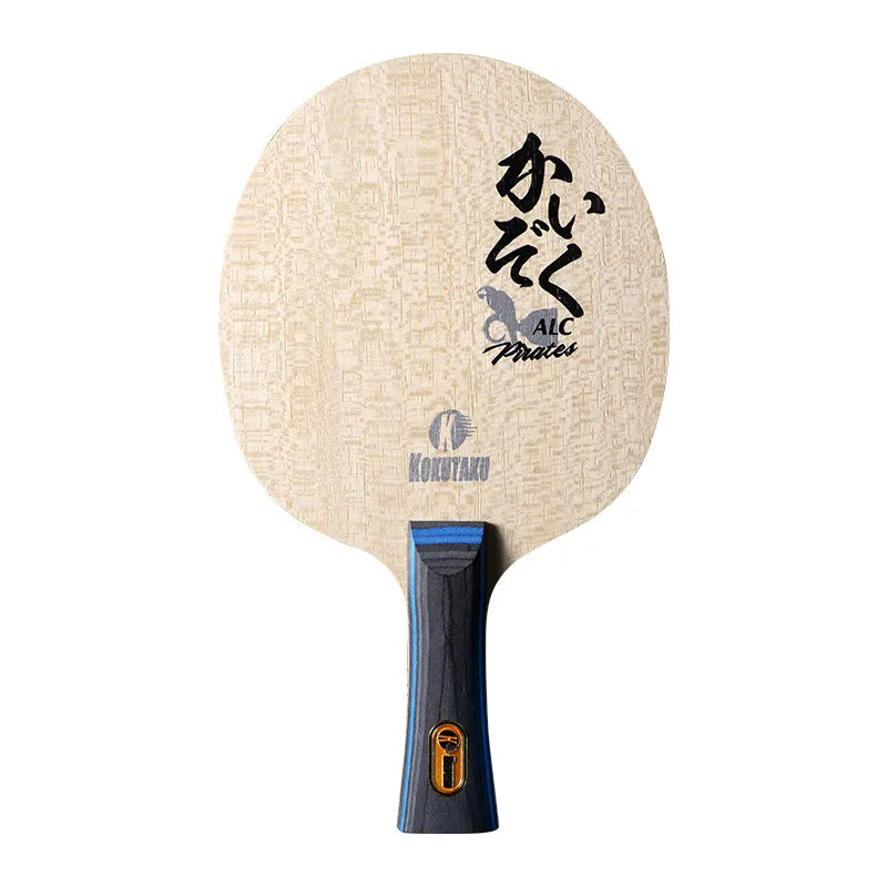 KOKUTAKU Pirate Series ALC Structure Table Tennis Bat Backplate with 9 Layers of Wood and Aryl Carbon Can Be Customized