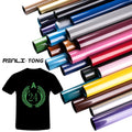 Renlitong Factory Customize Wholesale PU Matte Heat Transfer Cost-effective Iron on Film Hot Peeling Cut for t Shirt Printing