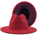 Unisex Premium Ready Stock Wide Brim Felt Fedora Hats for Women and Men Christmas Hat