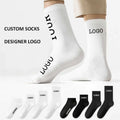 Quality Crew Ankle No Show Grip Embroidery Jacquard Compression Designer Sport Custom Socks Men