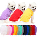Summer Dog Shirt Pet Clothes Vests Cute Chihuahua T-Shirt for Yorkshire Terrier Puppy Bulldog Ropa Perro