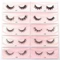 Gseries Mink Lashes 3D Short Mink Eyelashes Natural False Eyelashes Fake Lashes Makeup Mink Lashes Extension 10mm 12mm Eyelashes