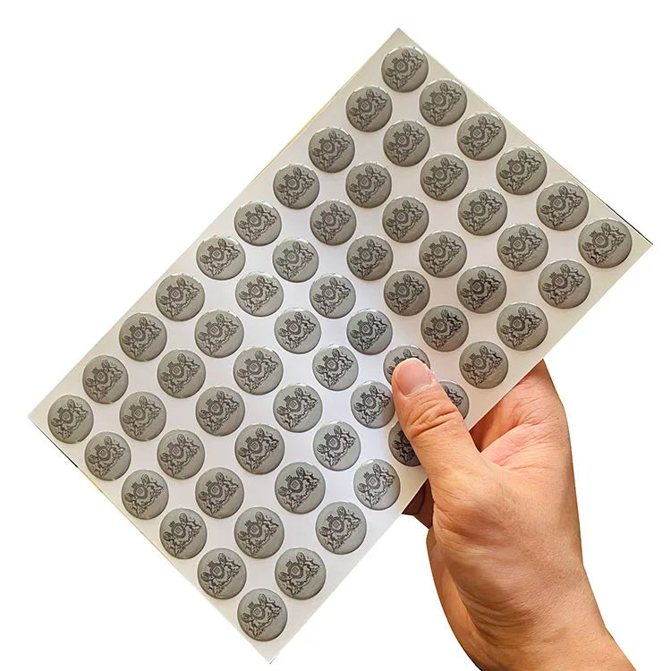 Custom 3D Epoxy Resin Window Sticker with UV Printing Waterproof & Weather Resistant Custom Size for Promotional Gifts