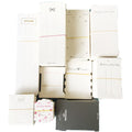 Custom White Black Craft Paper Cards Thanks Card Gift Greeting Card Printing Design Supplier