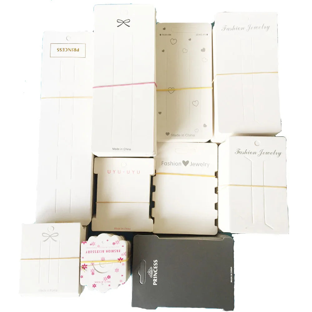 Custom White Black Craft Paper Cards Thanks Card Gift Greeting Card Printing Design Supplier