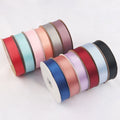 Ready to Ship Stock 196 Colors 50Y 100Y Polyester Satin Ribbon Double Face for Gift Packaging
