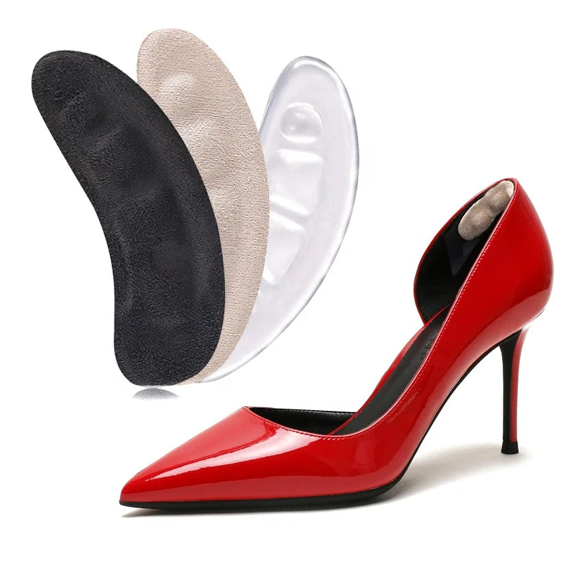 Non-slip Insoles Heel Sticker for High Heels Flip Flop Sandals Silicone Women Elegant Self-adhesive Foot Patch Gel Forefoot Pad