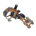 5 Pins Compound Bow Sight Optical Fiber Retinal Sight CNC Aluminum Horizontal Vertical Adjustment Bow Sight Shooting