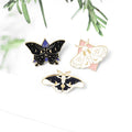 Cheap and Pretty Metal Butterfly Brooch Moth Butterfly Enamel Pins for Kids Friends