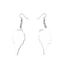 Heat Transfer Mdf Sublimation Women Girls Diy Project Wood Earrings Bulk