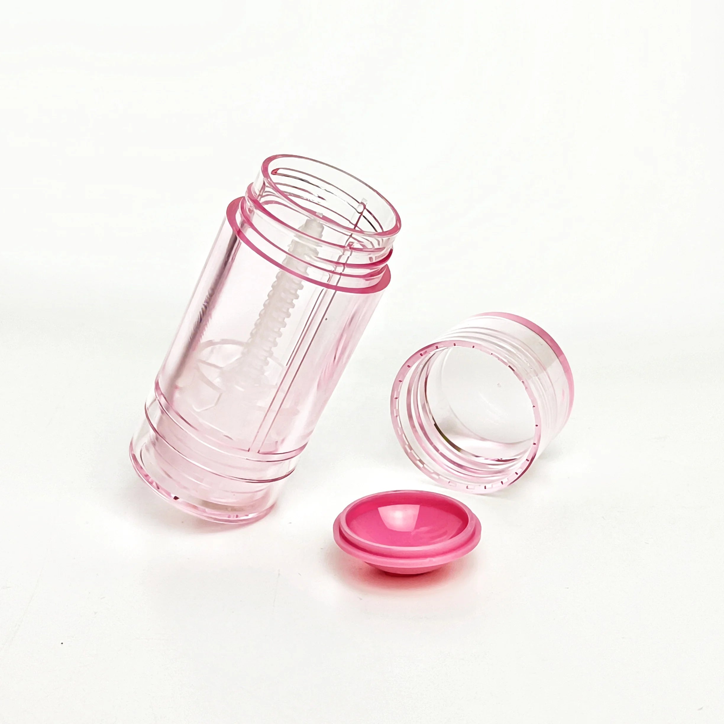 15ml ABS/PCR Material Deodorant Bottom Fill Twist Hair Wax Stick Biodegradable Recyclable Skin Care Serum Container Plastic