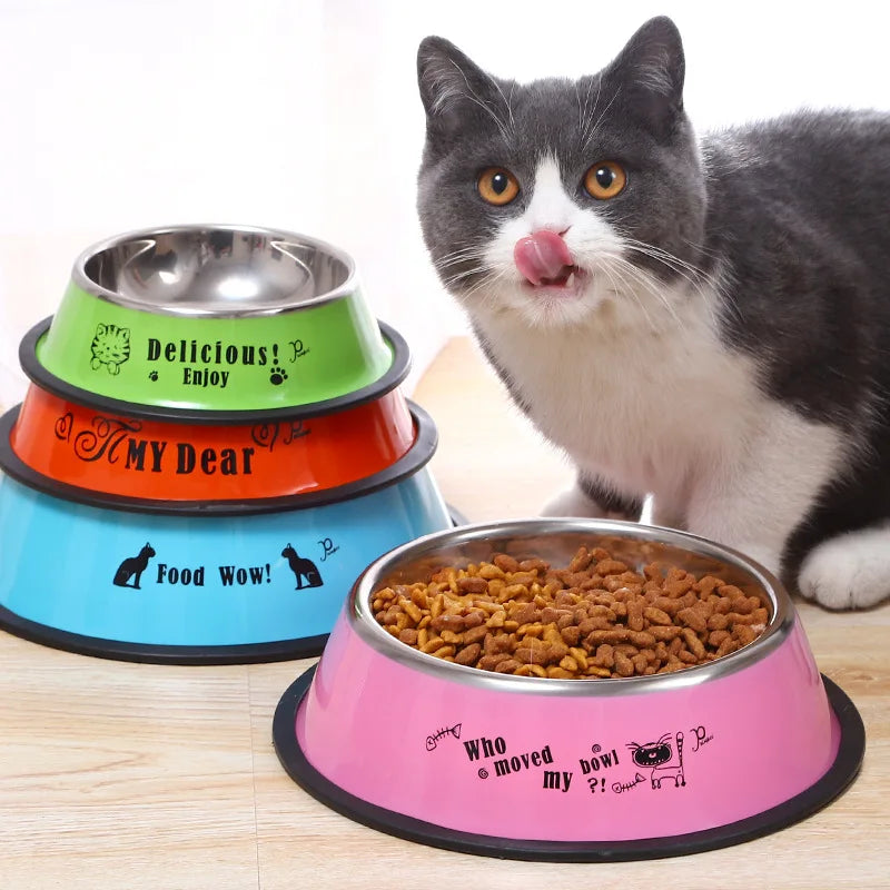 Wholesale Puppy Dogs Stainless Steel Water and Food Feeder