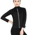 Women's Stretchy Compression Sweat Suit Sauna Jacket Breathable Eco-Friendly Neoprene for Weight Loss Workout Slimming Control