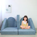 New Arrived Soft Foam Kids Play Couch DIY Foam Blocks Magnet Sofa Living Room Sectional Couch for Children Play