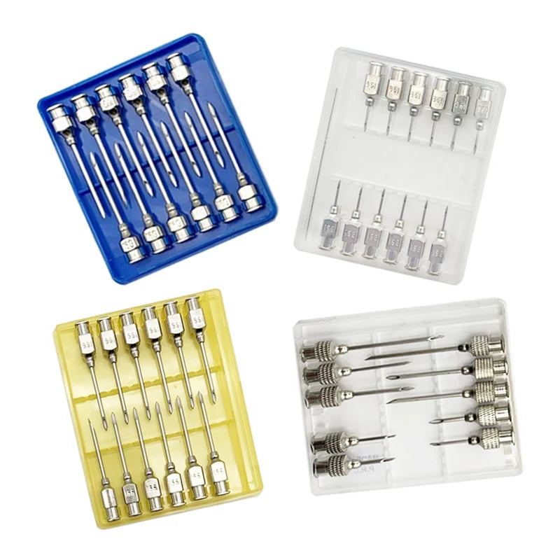 Poultry Livestock Metal Vaccination Needles Hypodermic Veterinary Stainless Steel Syringes Needles With Various Sizes