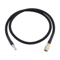 HPAT 40'' Braid Air Hose SLP QD Din Fill Station HPA FLEX Large Bore Line 8mm Male Quick Plug to Female Quick Plug CO2 Hose