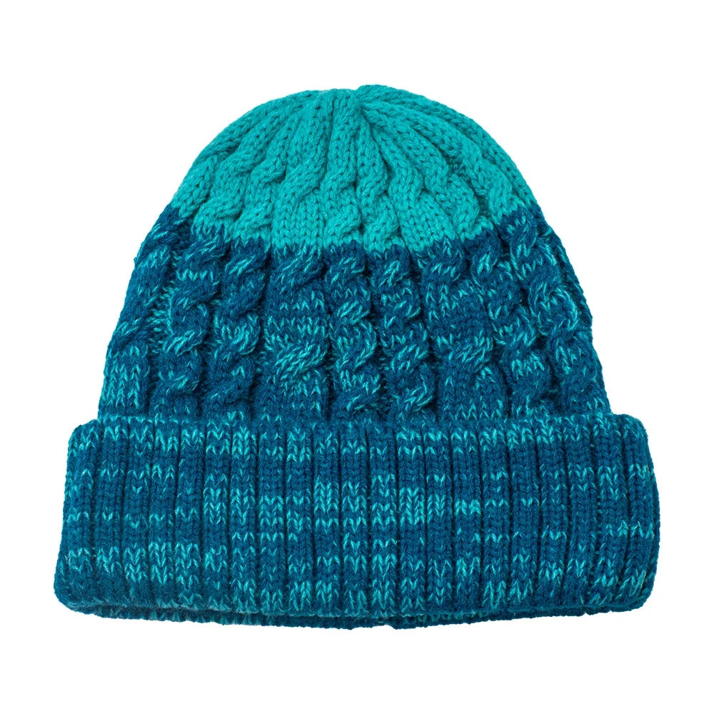 BSCI Men Custom Logo Cable Knit Tuque Design Low Moq Ladies Luxury Fisherman Winter Hat Knitted Beanies