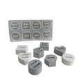 BPA Free Reusable Epoxy Silicone Casting Moulds Multi Shapes Rings Silicone Resin Mold for Ring Holders