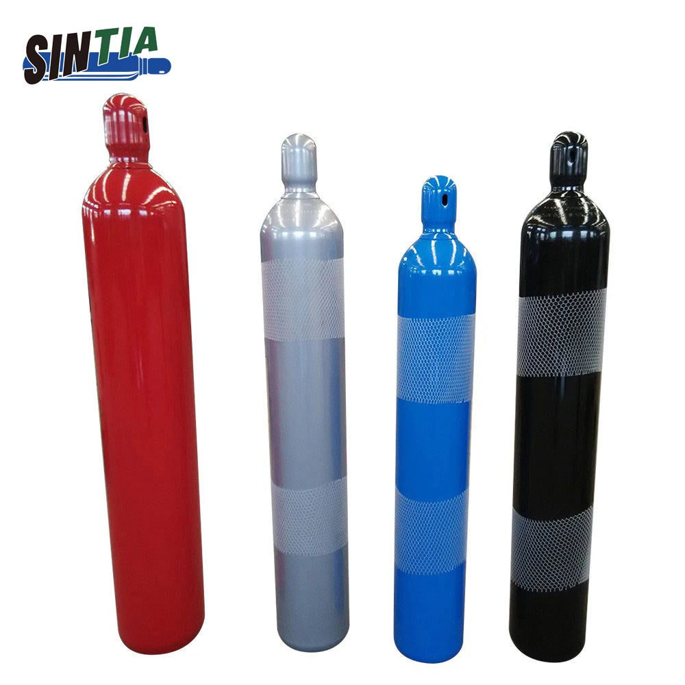 47L 200bar ISO Tped High Pressure Vessel Seamless Steel Oxygen Acetylene Gas Cylinder