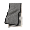2023 Double Sided Scarf With Plaid Corrugated for Women Cashmere Leisure Outdoor Versatile Neck and Shawl Scarves