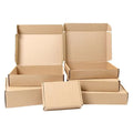 Custom Recy Long Rectangle Collapsible Flat Mailling Caja De Embalaje Carton Para Envios Corrugado Small Corrugated Moving  Box