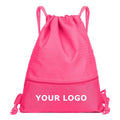 Hot Sell Soccer Pattern Backpack Gift Waterproof Drawstring Oxford Bag
