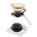 Drip Coffee for Filter Cup Holder Shelf Geometry Coffee Dripper Stand Drip Metal Special Frame