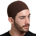Custom Kippah Jewish Crochet African Kufi Prayer Hats for Men Arab Muslim Prayer Caps