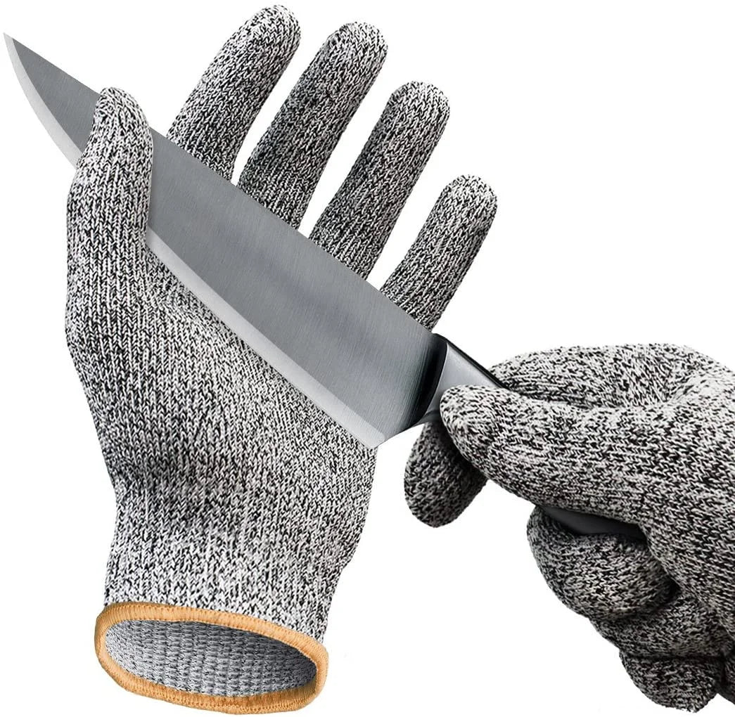 Wholesale CE Certified Breathable Durable Cut Resistant Anti-Cut Safety Gloves for Cooking & Woodworking Nylon Material