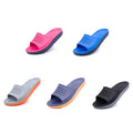 Hot Sale Men Women Lightweight Soft Elastic Rubber Sandals Fashion Non Slip Beach Bathroom Slippers Wholesale