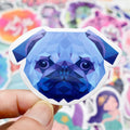 Custom Design Lovely Toy Labels Waterproof Adhesive Removable Stickers Die Cut Sticker for Laptop Decoration