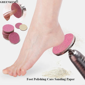 Professional Pedicure Tools Foot Polishing Care Sanding Paper Foot Care Tool Replaceable Nail Pedicure Round Sanding Paper