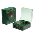 WAVES New Color Retro Vinyl Player Speaker Lamp 1500mAh Portable White Noise Music Sleep Aid Music Night Light With RGB Light
