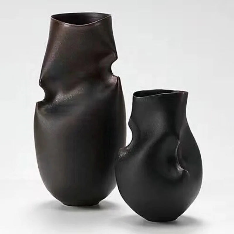 Unique Design Fiberglass Flower Pot Large Planter Indoor Outdoor Plant Pot Decoration Garden Home